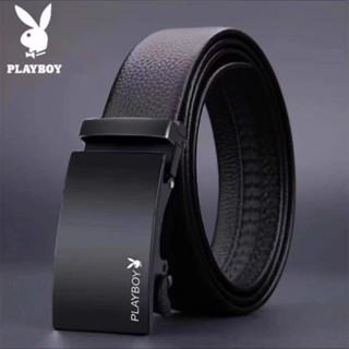 （現貨）PLAYBOY男士自動扣皮帶 褲帶