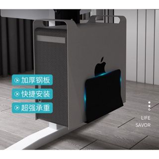 【蝦皮精品】主機架 移動主機架 電腦主機架 移動底座 電腦主機托架 金屬機箱吊架 懸掛式電腦底座托架 散熱收納託盤置物架