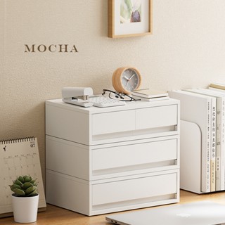 Mocha♡日式桌面收納盒♡日式直角收納抽屜 日系簡約 桌上抽屜整理箱 儲物盒 桌面收納盒 抽屜收納櫃 收納櫃 收納
