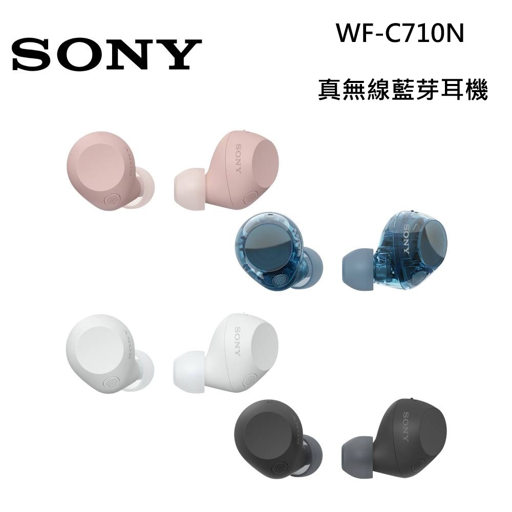 SONY 索尼 WF-C710N 真無線藍芽耳機 降噪耳機 通話功能 入耳式耳機 IPX4防水 送禮 交換禮物
