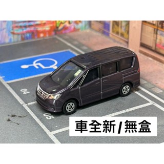 TOMICA-A07-全新無盒車-舊款-Nissan serena 紫