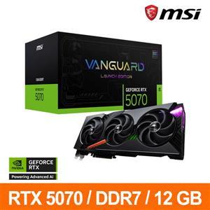現貨MSI RTX 5070 12G VANGUARD SOC LAUNCH EDITION 3風扇12GB DDR7