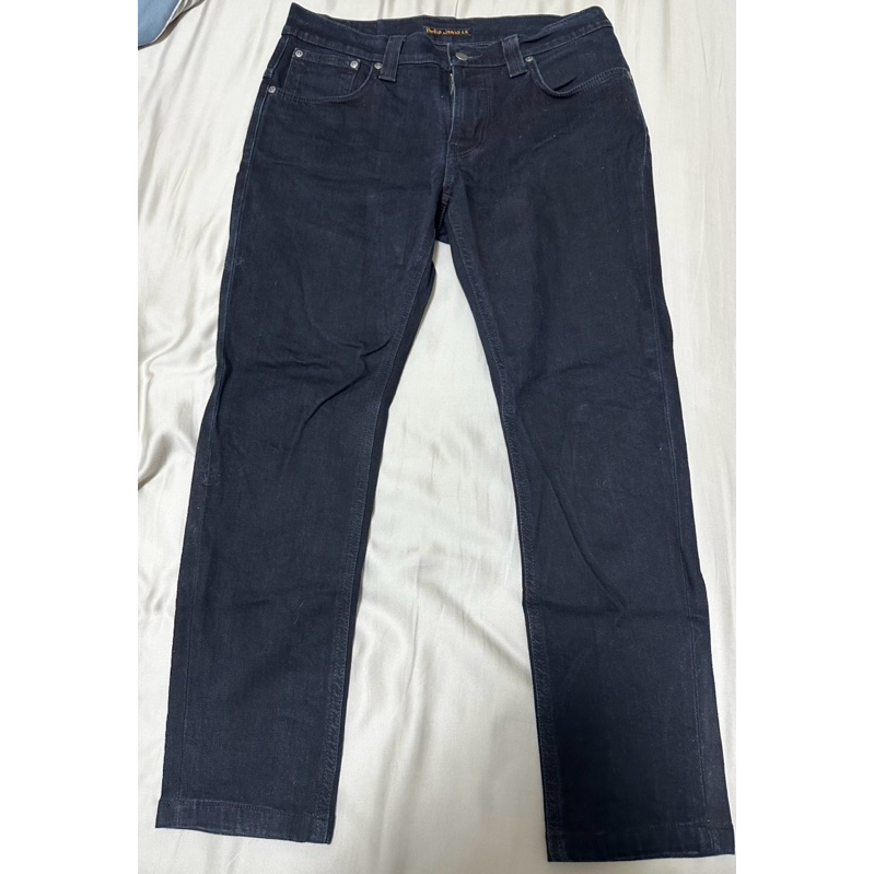 ［清衣櫃］Nudie Jeans thin finn 牛仔褲 黑色原色 修身版型