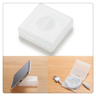 (現貨)無印良品 MUJI 捲線盒 手機支架 集線器 收納盒【米猴小舖】
