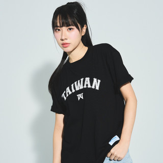 [現貨]【DV X Kingson Artworks】TAIWAN 棉質短TEE｜黑 #棒球 #臺灣 #台灣