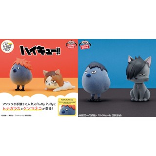 萬代 BANPRESTO 排球少年 Fluffy Puffy 全四款 日向鴉 研磨貓 影山鴉 黑尾貓 吉祥物 單售 公仔