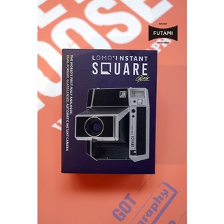 【FUTAMI】Lomography SQUARE 拍立得相機 Sq底片 Black Edition 黑色｜日常記錄