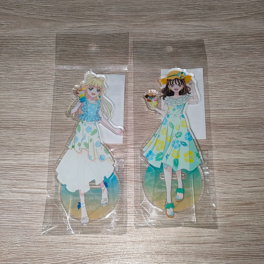 Wonderful 光之美少女 美妙寵物 海風度假村篇 立牌 貓屋敷雪 貓屋敷真由/貓屋敷真結 喵喵天使 莉莉安天使