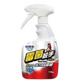 妙管家 黴菌殺手/水垢殺手/皂垢殺手/油垢殺手 清潔劑 去黴 廚房清潔 廁所清潔 去黴劑 750ml