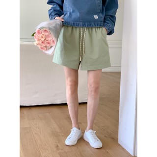 LTE正韓 綁帶馬卡龍休閒短褲 新品
