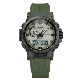 CASIO 卡西歐 PRO TREK PRW-61系列 PRW-61LD-3 厚實粗獷風格戶外運動腕錶 47.4mm