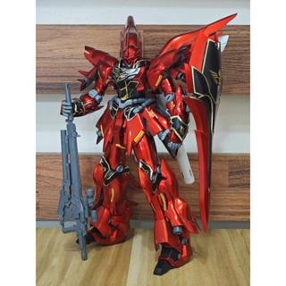 限定電鍍特殊色 完成品 萬代正版 日本BANDAI MG 1/100 新安州 新安洲 已組裝 鋼彈