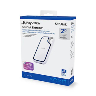 SanDisk Extreme V2 PS5 官方授權 2TB 行動固態硬碟 SSD 外接硬碟