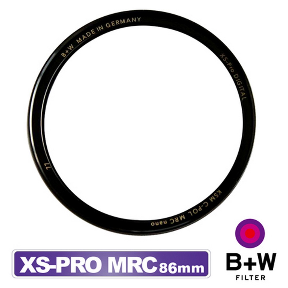 B+W XS-Pro KSM 86mm CPL 凱氏環形偏光鏡【B+W官方旗艦店】特價!庫存出清!