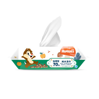 【HUGGIES 好奇】純水濕巾 加厚型 70抽/包 (奇奇蒂蒂系列) │好奇&靠得住官方旗艦店