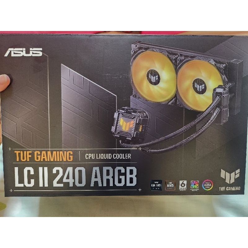 二手 ASUS TUFGAMING LC 240 RGB 水冷 CPU散熱器