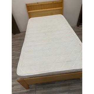 《大淡水二手精品傢俱》白色系單人加大床墊 臺北二手傢具#新北二手傢具#林口二手傢具#桃園二手傢具