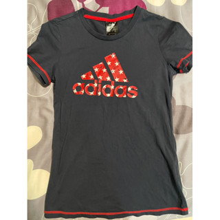 二手adidas女裝短T xs