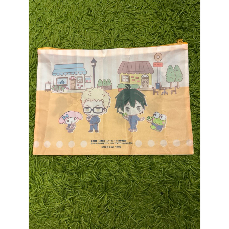 🌟排球少年專區🌟排球少年*三麗鷗聯名 拉鍊收納袋 月島 山口組 扭蛋