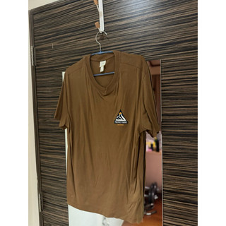 H&M Pacific park 卡其色 寬鬆落肩 短袖 t恤