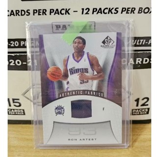 Upper Deck Metta World Peace 球衣 Patch 籃球卡