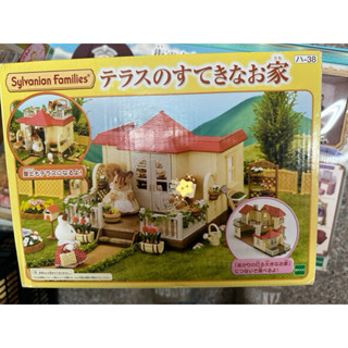 絕版森林家族-紅頂露臺木屋