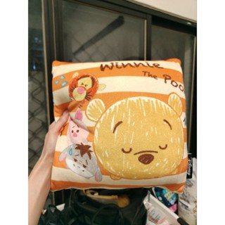 迪士尼 TsumTsum 小熊維尼 抱枕