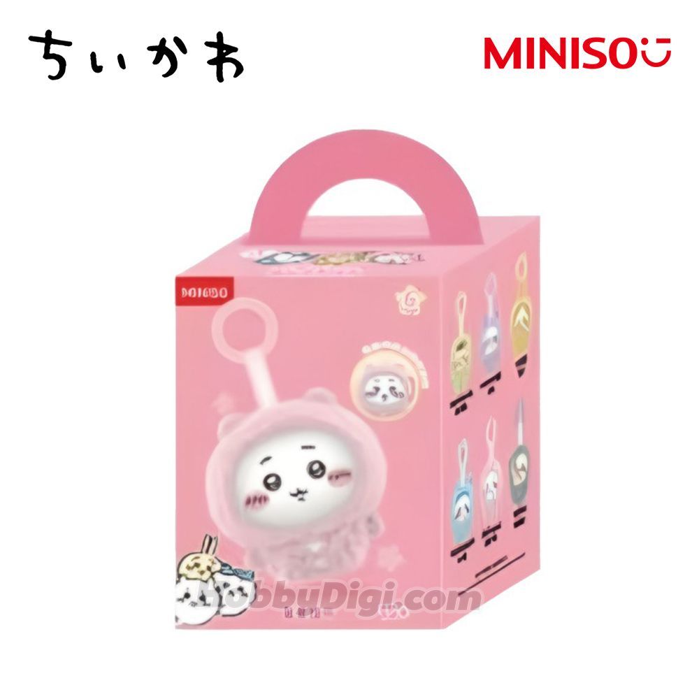 MINISO 盲盒 吉伊卡哇 睡衣系列換臉掛件 一中盒6入 (單售) 東海模型