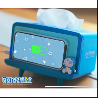 現貨 全新未開封 全聯 哆啦a夢無線充電衛生紙盒面紙盒 小叮噹 Doraemon 正版 Type-C