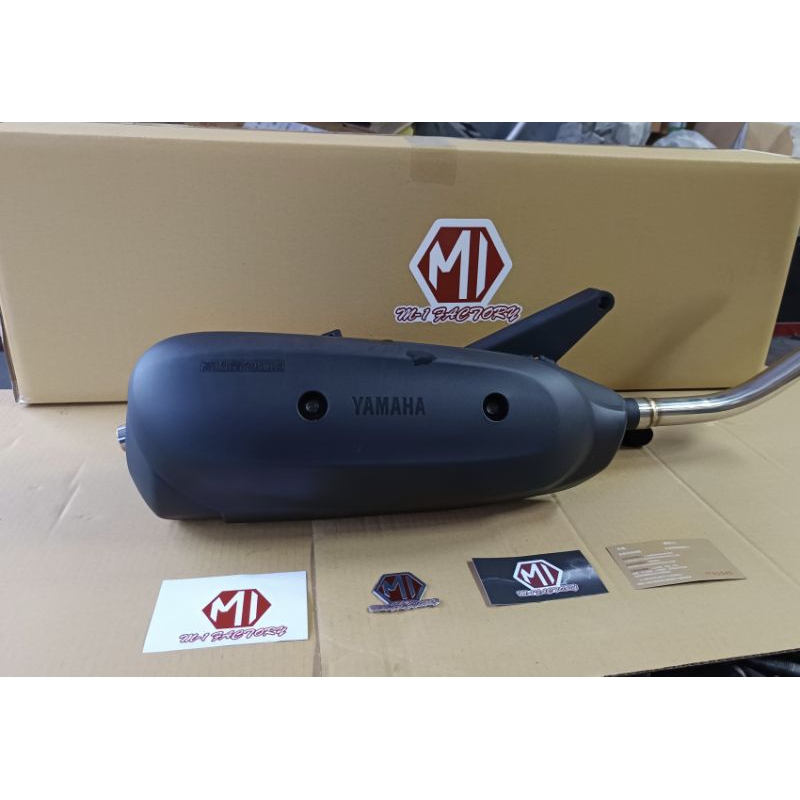 LIMI-115 LIMI 回壓 M1 黑鐵管 黑管 全新品 原廠護片 <台中 光一車業>M1排氣管