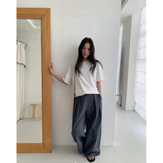 BENUS_韓系｜夏季 短袖上衣 設計感 花花立體縫線ㄒ恤