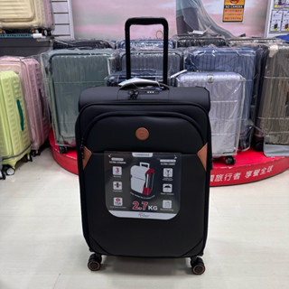 Verage 輕量劍橋系列 布箱349-73行李箱 極輕量設計 旅行箱TSA密碼鎖 飛機輪 中箱24吋 黑色$4580