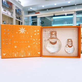 【母親節獻禮～贈提袋】BVLGARI寶格麗 晶澈女性淡香水禮盒100mL+15mL【專櫃公司貨】