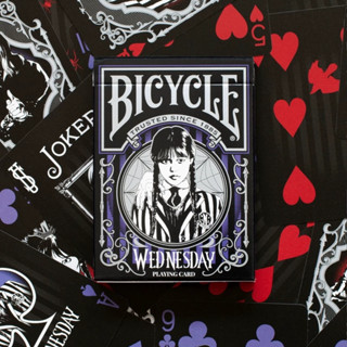 【千葉撲克】現貨 Bicycle x Wednesday 星期三 聯名撲克牌 練習牌 魔術收藏牌 紙牌 uspcc 禮物