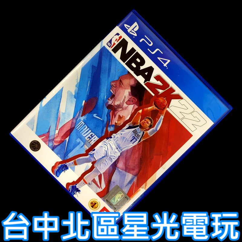 現貨【PS4原版片】☆ NBA 2K22 籃球  ☆ 【中文版 中古二手商品】台中星光電玩
