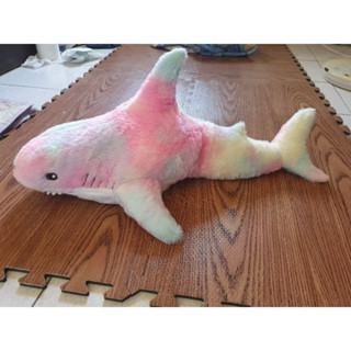 ❗️二手商品❗️現貨 ✨鯊魚娃娃 彩色鯊魚抱枕 60cm