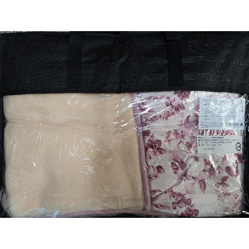 轉賣出清 送床單眼罩+小洗  全新品   NEFFUL 特美龍雙人兩用被套  妮芙露二用被 180*210CM