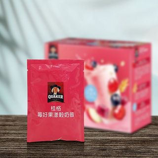 QUAKER 桂格 莓好果漾沖泡榖奶昔 (30g) 好市多熱銷 奶昔 早餐 沖泡 膳食纖維【小三美日】DS025957