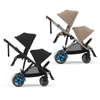 德國 Cybex e-Gazelle S 電動雙胞胎推車 嬰兒手推車 雙寶推車【麗兒採家】