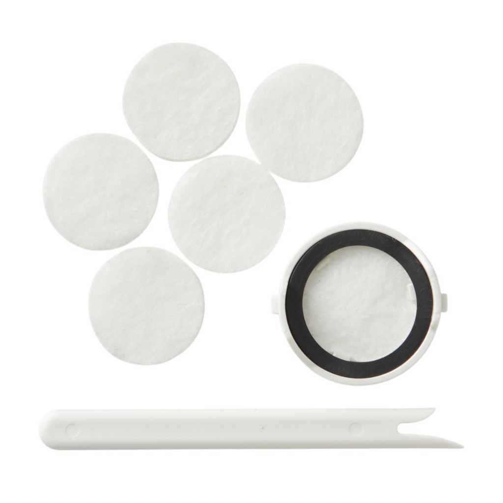 日本 MUJI 無印良品 行動無水香氛機/更換用毛氈 5入 (JN9661)