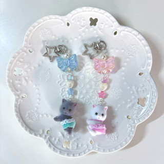 🎀森林家族🎀全新正版 二創 森林家族寶寶 波斯貓寶寶 手作吊飾/鑰匙圈/手機吊飾 交換禮物
