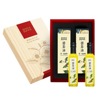 acon pure連淨 苦茶油禮盒 250mlx2瓶/盒(郵局、超商限一盒)