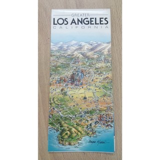 二手 Unique Media Maps - Los Angeles 洛杉磯 California (1998)