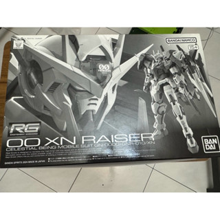 【完成品】高雄 PB 魂商店 能天使鋼彈 斬擊強化模組 RG 1/144 OO XN RAISER BANDAI 含支架