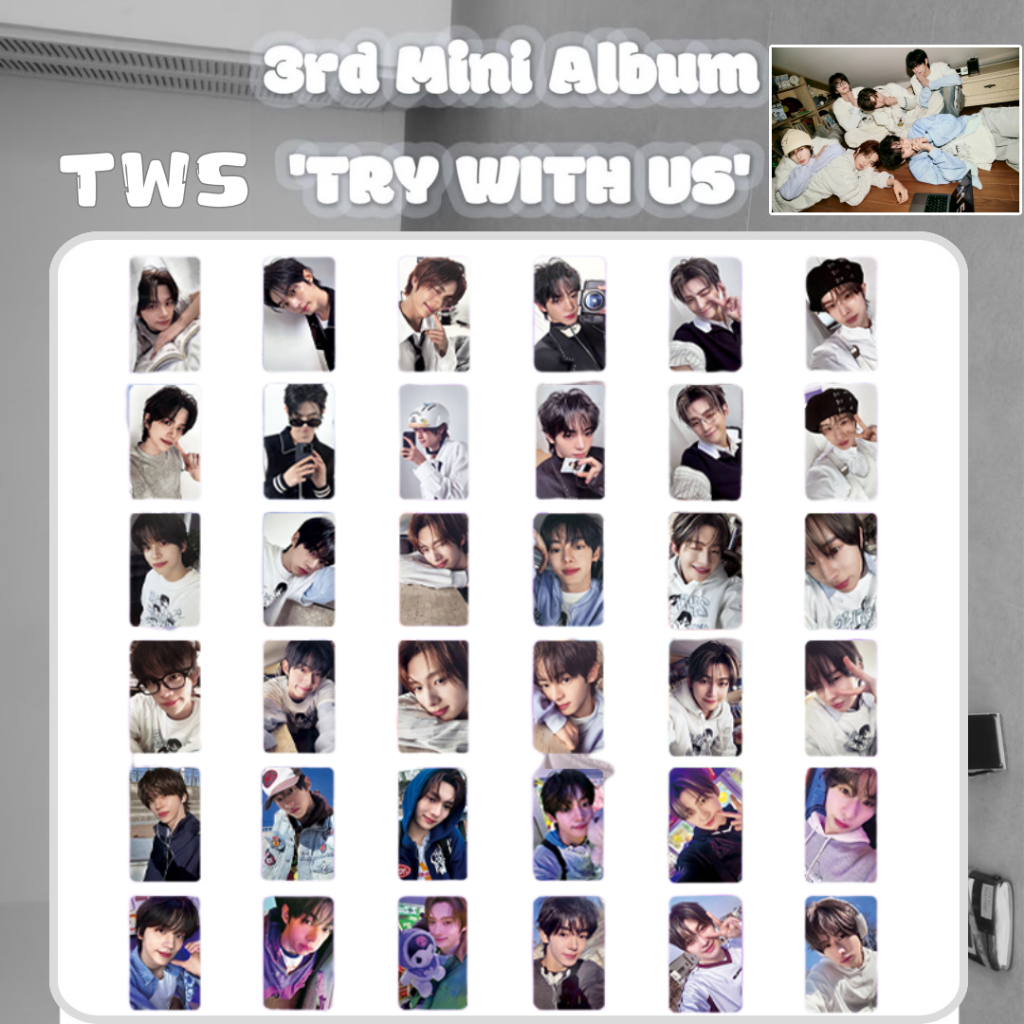 「tws 小卡 」MINI3專輯小卡 SHINYU DOHOON JIHOON YOUNGJAE TWS小卡 自印