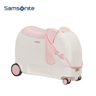 【已保留-全新】Samsonite 兒童拉桿行李箱 Dream Rider 25L｜可騎乘｜蜜桃粉/薄荷綠｜3-8歲適用