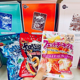 【小財好物】快速出貨 日本 Bourbon 北日本 Fettuccine 長條軟糖 可樂條糖 水果茶 水蜜桃 可樂 葡萄