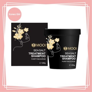 ❤Korea Girl❤MOOI 海鹽淨化洗髮霜 250g 細養美學 頭皮淨化/頭皮去角質/控油/強健髮根