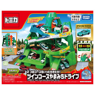 TOMICA 交通世界 自動爬升! 雙向山道組