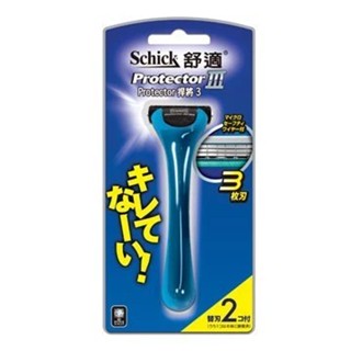 【Schick舒適牌】－捍將3 刮鬍刀 1刀把 刀片2入